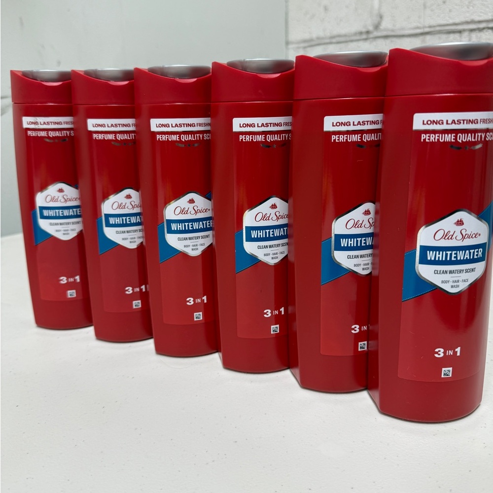 Old Spice 3 in 1 Wash
6 X 400ml (13.5 oz)